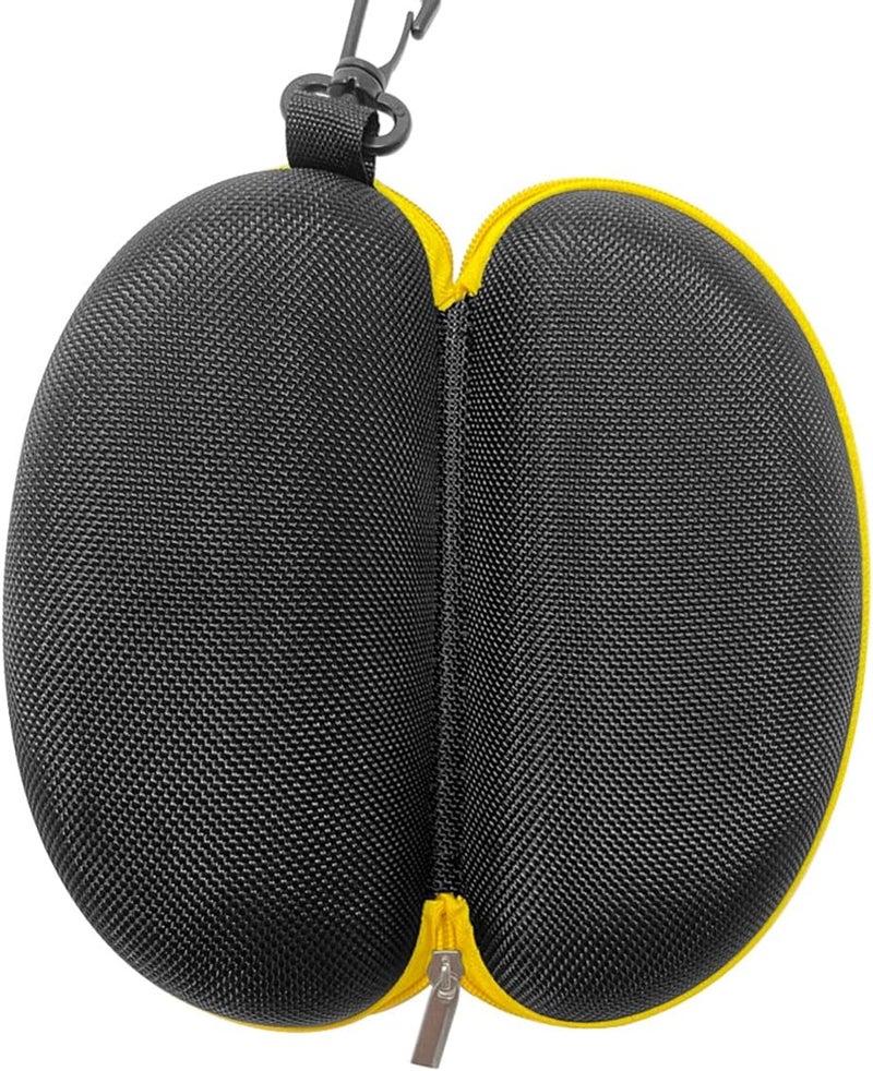 SteelFever 3pcs Zipper Hard Shell Sunglasses Case and Eyeglasses Case Portable Travel Glasses Case with Plastic Hook - Image 3